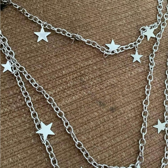 Star Celestial Chain Jeans Chain Belt 17”